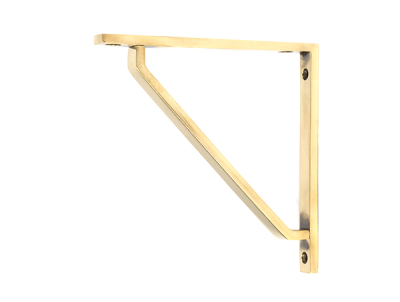 Aged Brass Barton Shelf Bracket