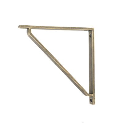 Burnished Brass Barton Shelf Bracket