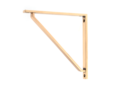 Polished Bronze Barton Shelf Bracket