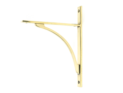 Aged Brass Apperley Shelf Bracket