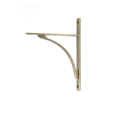 Burnished Brass Apperley Shelf Bracket