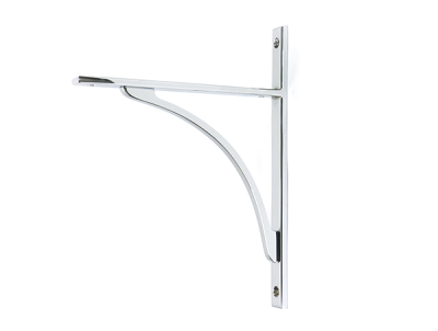 Polished Chrome Apperley Shelf Bracket