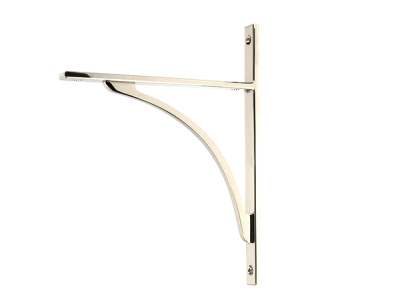 Polished Nickel Apperley Shelf Bracket