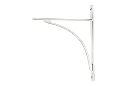 Satin Chrome Apperley Shelf Bracket