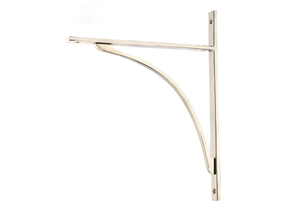 Polished Nickel Apperley Shelf Bracket