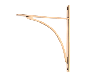 Polished Bronze Apperley Shelf Bracket