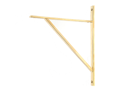 Polished Brass Chalfont Shelf Bracket