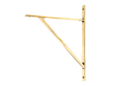 Aged Brass Chalfont Shelf Bracket