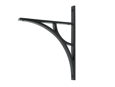 Matt Black Tyne Shelf Bracket