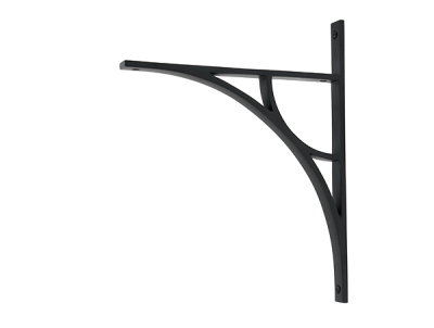 Matt Black Tyne Shelf Bracket