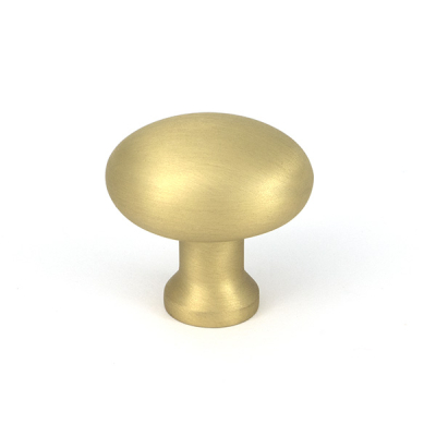 Satin Brass 32mm Moore Cabinet Knob