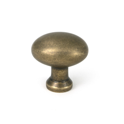Burnished Brass 32mm Moore Cabinet Knob