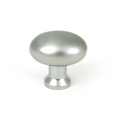 Satin Chrome 32mm Moore Cabinet Knob
