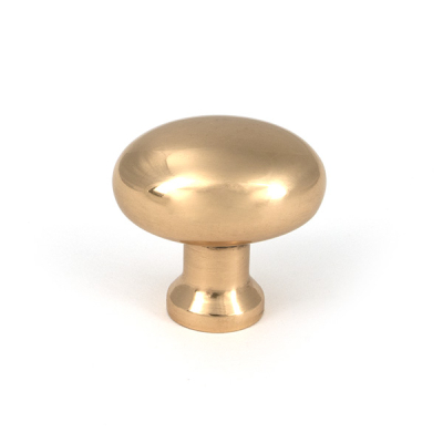 Polished Bronze 32mm Moore Cabinet Knob