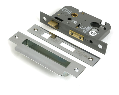 Polished Chrome Euro Profile Sash Lock