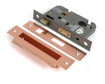 Polished Bronze Euro Profile Sash Lock