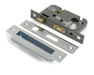 Polished Stainless Steel Euro Profile Sash Lock