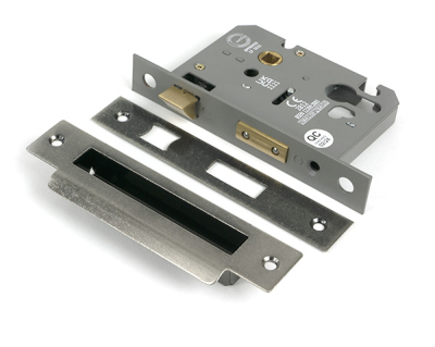 Pewter Patina Euro Profile Sash Lock