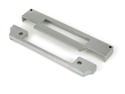 Satin Chrome ½Inch Rebate Kit for Euro Sash Lock