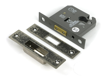 Pewter Patina Euro Profile Deadlock