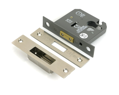 Polished Nickel Euro Profile Deadlock