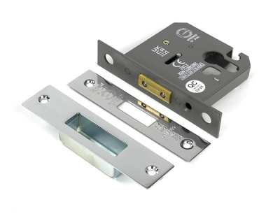 Polished Chrome Euro Profile Deadlock