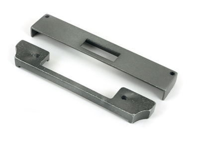 Pewter Patina ½Inch Rebate Kit for Euro Dead Lock