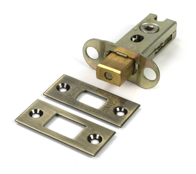 Aged Brass Heavy Duty Tubular Deadbolt