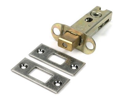 Pewter Patina Heavy Duty Tubular Deadbolt