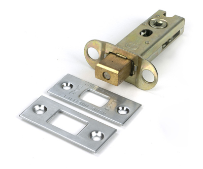 Satin Chrome Heavy Duty Tubular Deadbolt