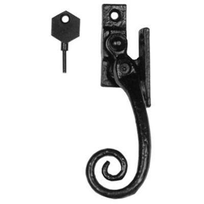 Kirkpatrick (1165) - Monkeytail Locking Fastener LH - Black