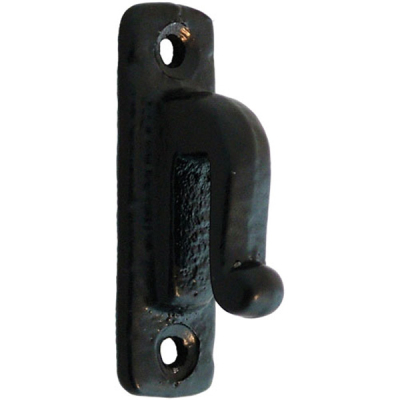 Kirkpatrick (0002) - Hook Plate For Window Fasteners - Black