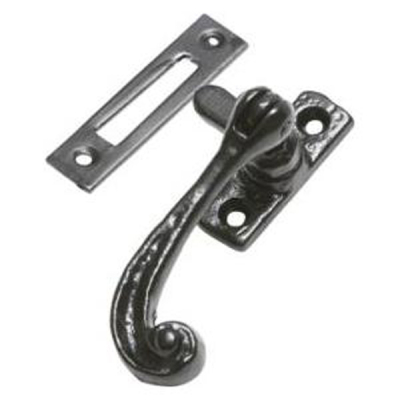 Kirkpatrick (1121 MP) - Rose Head Fastener - Black