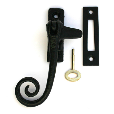Kirkpatrick (1170) - Monkeytail Locking Fastener LH - Black