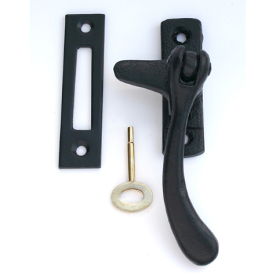 Kirkpatrick (146/3365) - Gentle Curve Locking Fastener RH - Black