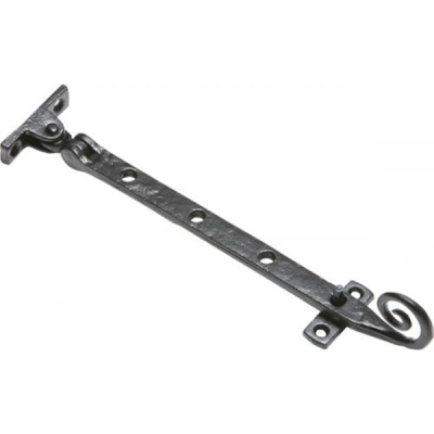 Kirkpatrick (1180) - 10Inch Monkeytail Casement Stay - Black