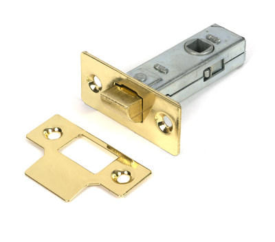 Polished Brass Tubular Mortice Latch