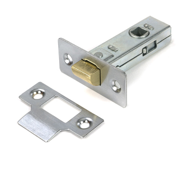 Satin Chrome Tubular Mortice Latch