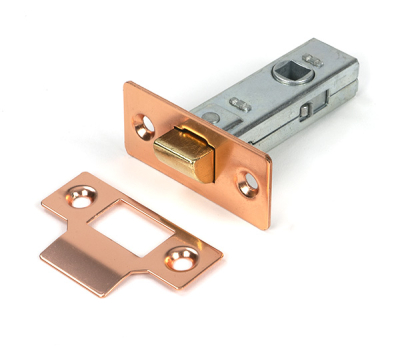 Polished Bronze Tubular Mortice Latch