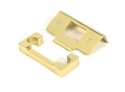 Polished Brass ½Inch Rebate Kit for Heavy Duty Latch