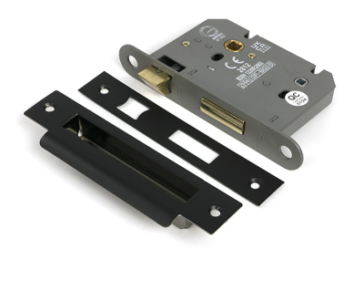 Aged Bronze Heavy Duty Bathroom Mortice Lock