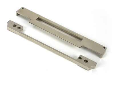 Polished Nickel ½Inch Rebate Kit for Euro Din Sash Lock