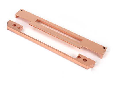 Polished Bronze ½Inch Rebate Kit for Euro Din Sash Lock