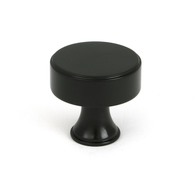 Aged Bronze Scully Cabinet Knob