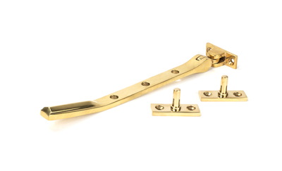 Polished Brass Art Deco Stay