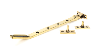 Aged Brass Art Deco Stay