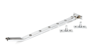 Polished Chrome Art Deco Stay