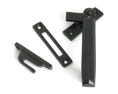 Aged Bronze Locking Art Deco Fastener