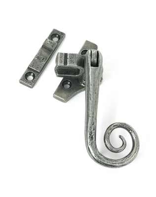 Pewter Patina Locking Monkeytail Fastener (Steel Window)