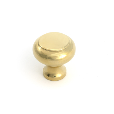 Polished Brass Regency Cabinet Knob